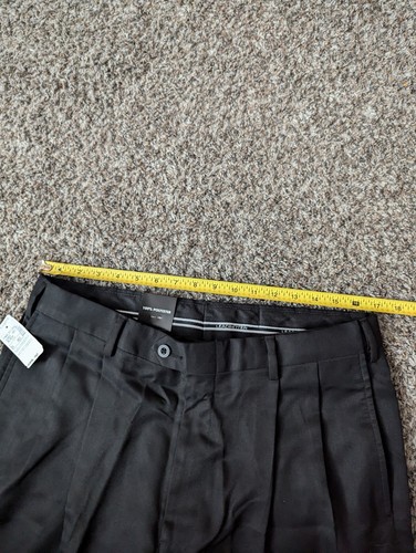 Jos. A Bank x David Ledbetter Collection Flat Front Shorts NWT Size 34 Black - Picture 6 of 10