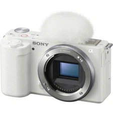 Sony ZV-E10 Vlogging Camera - White - 1 Year Warranty - FREE UK Delivery
