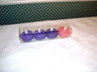 ADVENT TEA LIGHTS -LED- SET OF 4-NEW IN BOX-2021