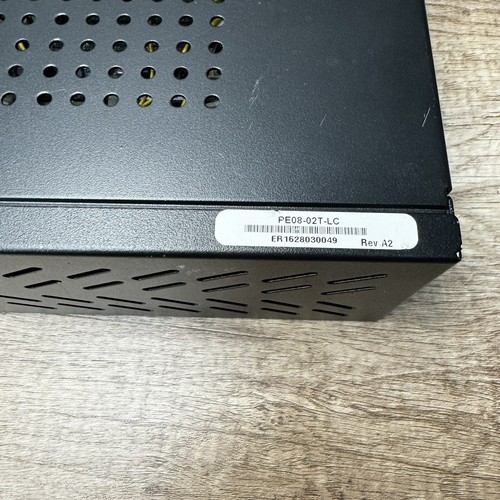 Tyco exacqVision PE08-02T-LC UNA Desktop Video Surveillance Recorder 8 PoE+ Port - Picture 6 of 11
