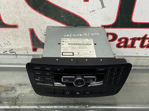 MERCEDES BENZ W176 A CLASS 2014 SAT NAV CD PLAYER STEREO HEAD UNIT A2469000012 - Picture 2 of 9