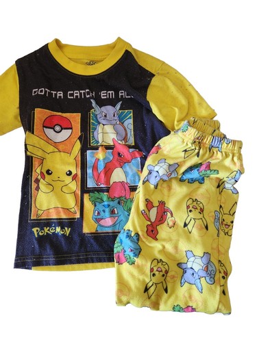Chidrens Pajama Lot Pokeman, Darth Vader, And Mario All Size 6/7 - Picture 6 of 10