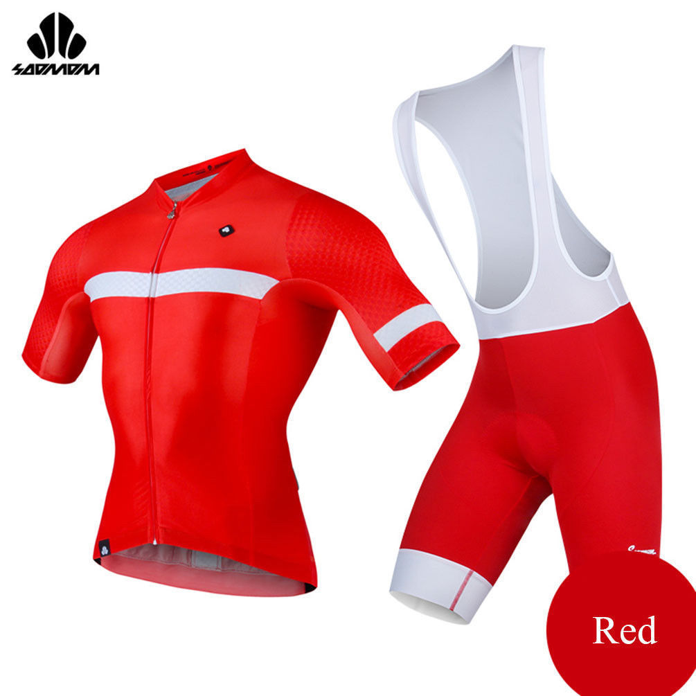 SOBIKE Hombres Bicicleta Jersey Manga Corta & Pantalones Cortos Conjunto acolchada trajes Transpirable SOBIKE Hombres Bicicleta Jersey Manga Corta & Pantalones Cortos Conjunto acolchada trajes Transpirable
