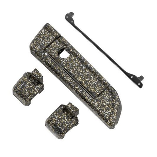 Hard Candy Black Gold Tour Pack Hinges Latch Kit fit 14+ Harley Touring - Bild 3 von 8