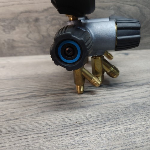 hilmor 1839129 4-Ventil Aluminium Verteiler nur mit Messgeräten ohne Schläuche Neu 134a - Bild 9 von 21