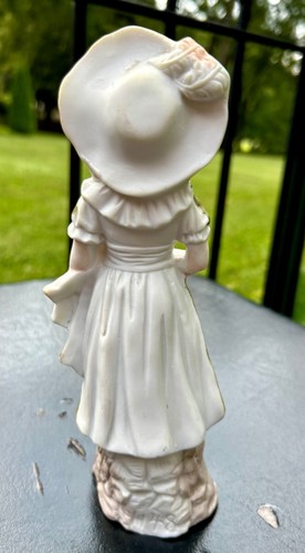 "Antiguo vestido verde sombrero niña eduardiana bisque porcelana 1148 #33 8,25""" - Imagen 4 de 7
