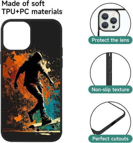 For Samsung A15 A16 S23 S24 S25 Ultra FE Anti collision youngth Sport skateboard - 第 14/25 張圖片