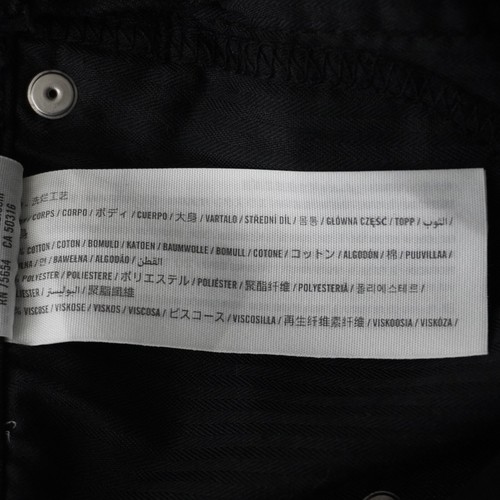 Abercrombie & Fitch Ultra High Super Skinny Womens Jeans 0 28 R Black Raw Hem - Picture 19 of 19