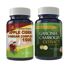 Apple Cider Vinegar Weight Loss Pills Garcinia Cambogia Fat Burner Supplement