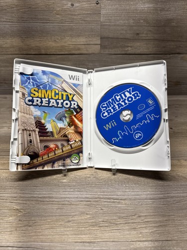 SimCity Creator (Nintendo Wii) Complete w/ Manual - Tested - Picture 3 of 3