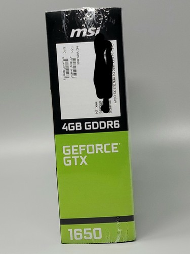 MSI GTX 1650 D6 VENTUS XS OCV1 Gaming GeForce GTX 1650 4GB GDDR6 Graphics Card - Picture 4 of 4