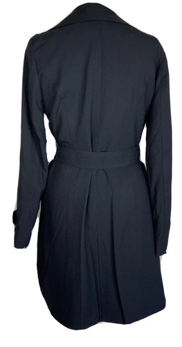 Michael Kors Damen Trenchcoat mit Gürtel Größe M Farbe Navy - Bild 4 von 5