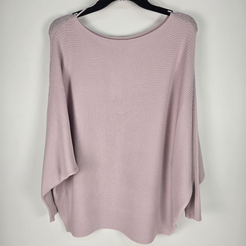 Philosophy Woman 1X Lavendel Rippstrick Dolmanärmel Top - Bild 1 von 9