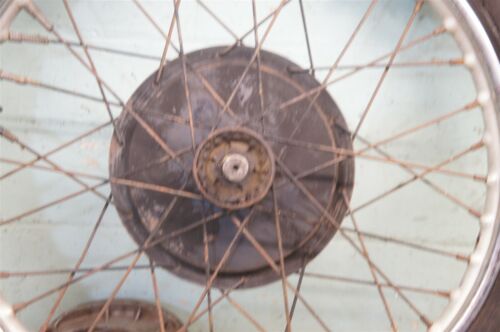 1951 BSA B34 ZB34 B31 B33 B32 PLUNGER 500 GOLDSTAR SINGLE *2543 FRONT WHEEL RIM - Picture 2 of 9