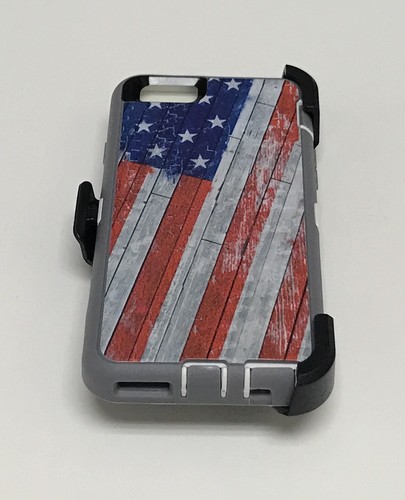 Für iPhone Samsung Galaxy Handy mit Gürtelclip USA Flagge (Gürtelclip passt Verteidigungsbox) - Bild 29 von 53