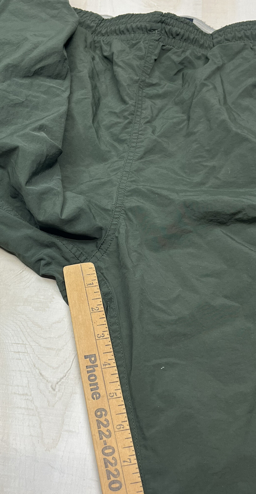 Abercrombie & Fitch Vintage Nylon Track Pants Green Baggy Men’s Size XL 90s Y2K eBay