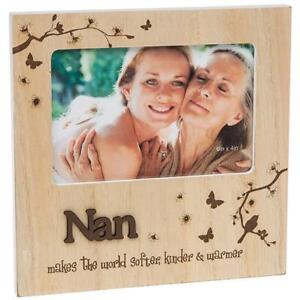 Nan Gift Natural Photo Frame With Sentiments 60611