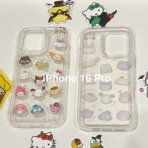 Hello Kitty Sanrio Phone Case for iPhone 16 Series Cute Cartoon Shockproof Cover - Picture 5 of 10