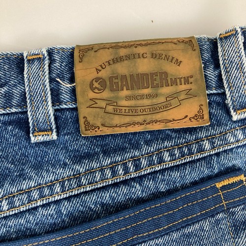 Pantalones de mezclilla azules con tirantes Gander Mountain para hombre 38 x 34 - Imagen 4 de 5