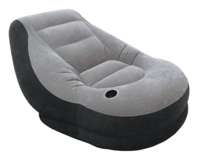 Intex Poltrona gonfiabile Lounge con poggia piedi (99x76x130cm