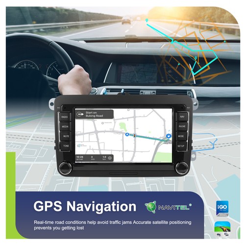 DAB+ 4+64GB Android13 Autoradio Carplay GPS für VW GOLF 5 6 Passat Touran Polo - Bild 11 von 24