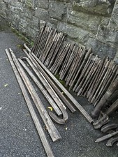 65+ Wooden Staircase Spindles + railings + newels circa 1870s