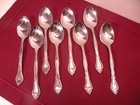 Set 8 Stanley Roberts Auberge Stainless Steel Teaspoons 6 1/8"