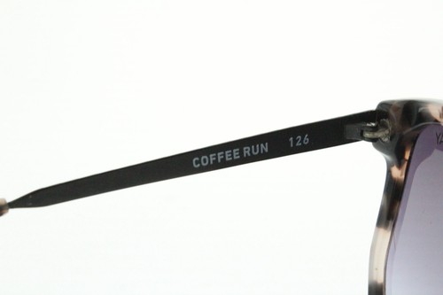Quay Australia Coffee Run Sunglasses 126 White Gray Tortoise *Scratched* - Picture 5 of 10