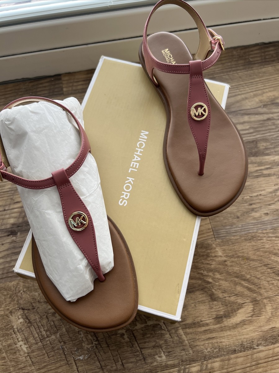 Michael Kors Mallory Thong Sandal W Size