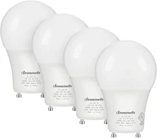 DEWENWILS GU24 LED Light Bulb 5000K Daylight White A19 , GU24 Twist Lock Base,