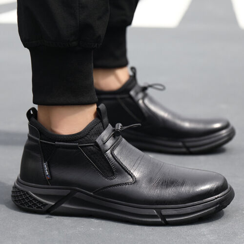 Scarpe antinfortunistiche uomo indistruttibili punta acciaio impermeabili da lavoro antiscivolo - Foto 5 di 12