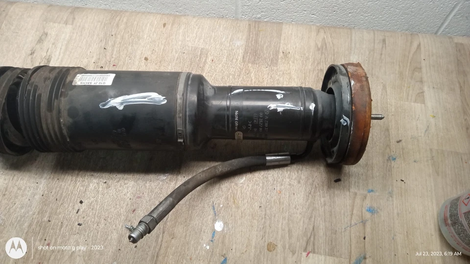 MERCEDES BENZ SL500 SL600 OEM 03-06 FRONT RIGHT PASSENGER HYDRAULIC STRUT SHOCK - Image 2 of 4