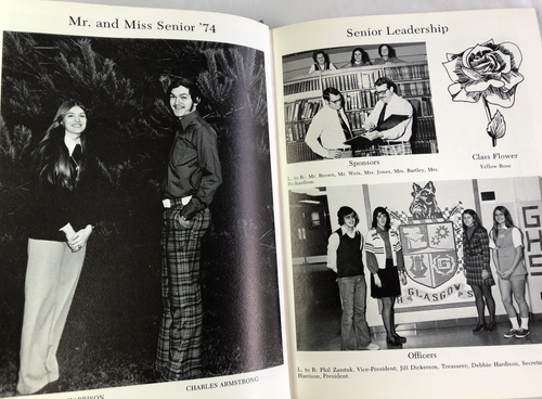 GLASGOW HIGH SCHOOL 1974 SCOTTIE YEARBOOK GLASGOW KENTUCKY HB COND: VG - Picture 6 of 13