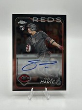 2024 Topps Chrome Rookie Autographs  Noelvi Marte Cincinnati Reds