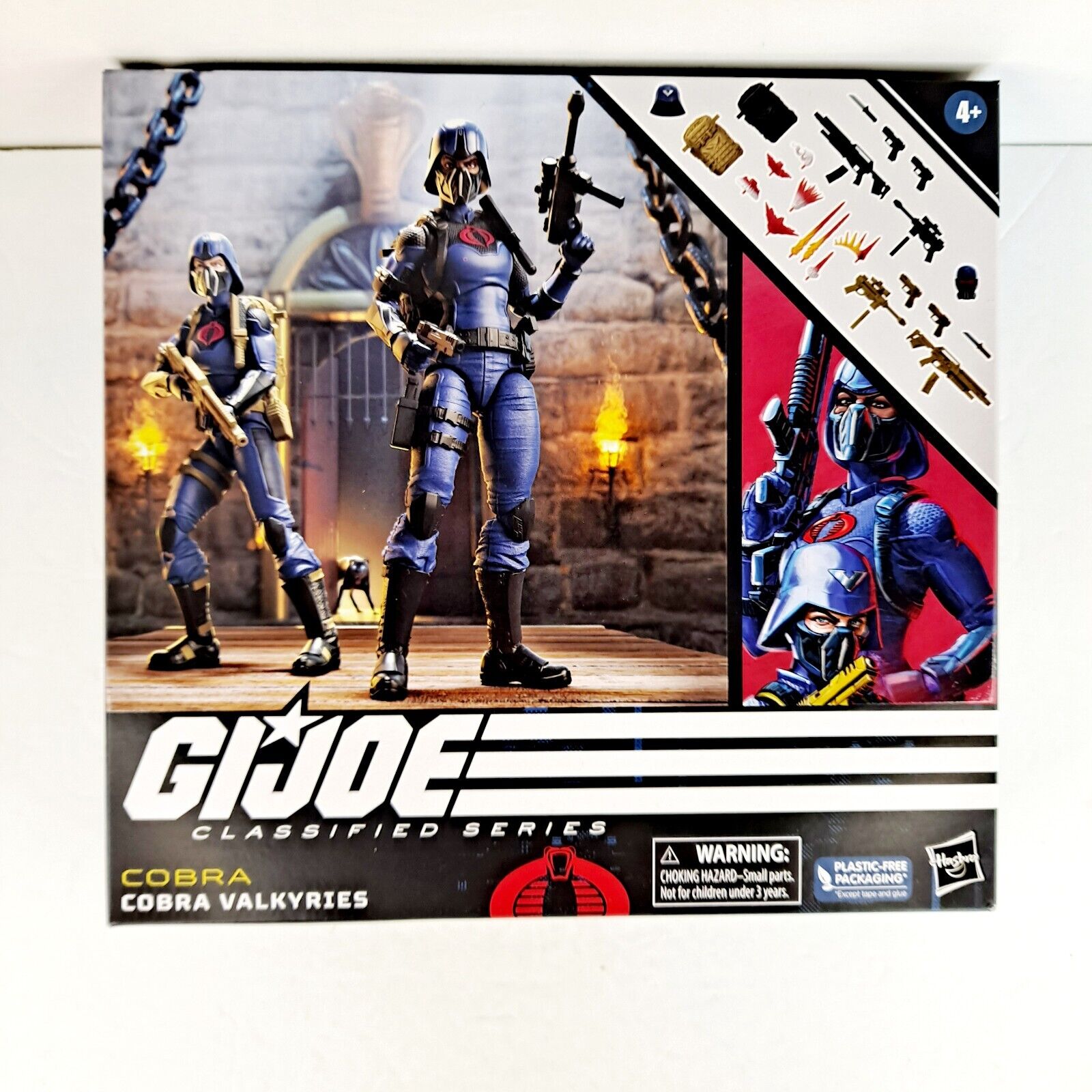 G.I. Joe Classified Series Cobra Valkyries #68 Figure 2 Pack  New In Hand