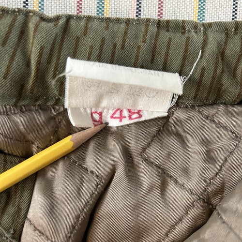 VTG German Military Winter Pants Mens ACTUAL 34x28 g48 Sturn Handels GMBH #7489 - Picture 4 of 14