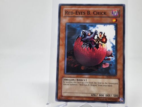 YuGiOh Red-Eyes B. Chick DR3-EN017 Dark Revelation Unlimited Common LP - Picture 1 of 2
