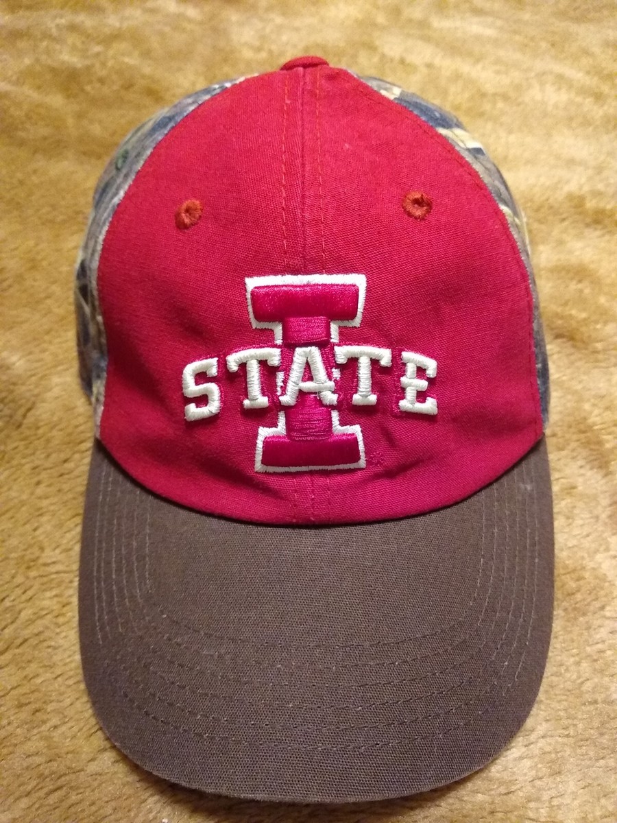 Iowa State Cyclones Camo Hat Adjustable Strapback ISU Captivating