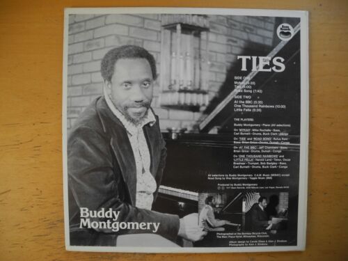BUDDY MONTGOMERY Ties LP 1977 US EX/EX- - Imagen 2 de 6