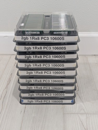 900GB (450x 2GB) DDR3 1Rx8 PC3-10600S Laptop Memory Ram Various Brands - Picture 3 of 6