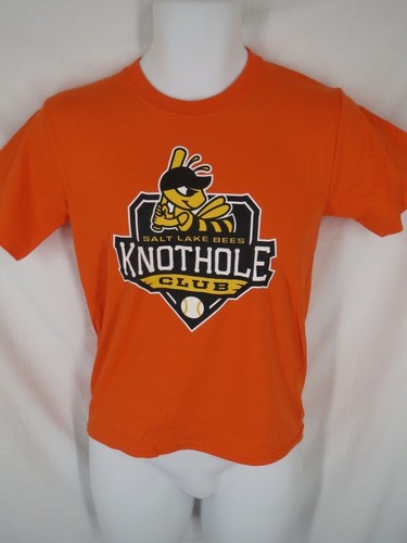 New Salt Lake City Bees Knothold Club Youth Size S/M Red Green Blue Orange Shirt - Picture 7 of 16