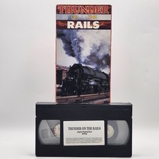 Thunder On The Rails VHS 1990 Documentary Steam Engines 1990 Skyfire