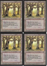 MTG: HAVENWOOD BATTLEGROUND Fallen Empires UNCOMMON; played, Excellent x4