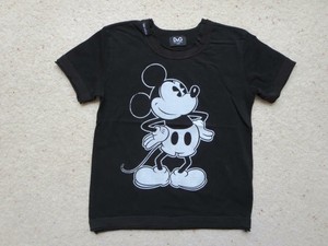 Dolce \u0026 Gabbana D\u0026g Junior's Mickey Mouse Da Disney logotipo Impressão Preto Camisa Top Tamanho 4 | eBay