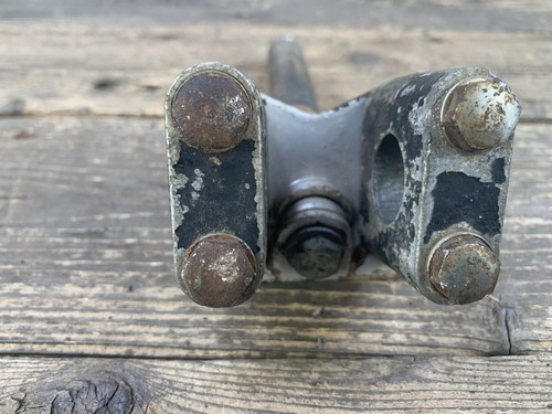 Double Clamp Bmx Stem Neck Quill Vintage For 7/8” Bars Old School Vintage - Picture 3 of 7