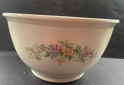 Vtg Floral Homer Laughlin/Kitchen Kraft Oven Serve 3 Nesting Bowls & Pie Plate - Picture 17 of 22