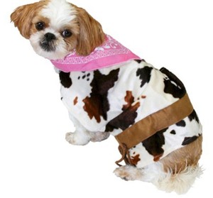 Cow Western Rodeo Dairy Lo Dog Shirt Costume Photo Prop Image Is Loading Cow Western Rodeo Dairy Lo Dog Shirt