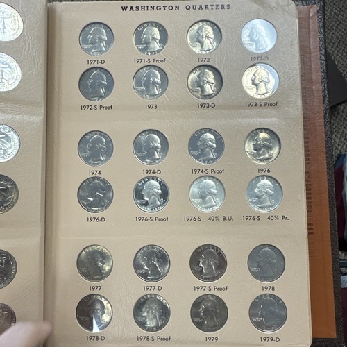 Partial 1932-1998 Washington Quarter Dansco - Picture 6 of 9
