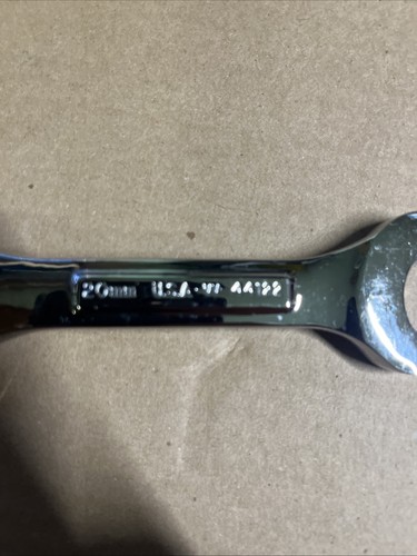 Craftsman 20mm Stubby Combination Wrench USA-VV-44122 BUY IT NOW FREE SHIPPING - Picture 6 of 9