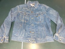 Vintage 70s-80  s LEE RIDER Blue Denim Jacket Made in USA sz 40R PATD-153438